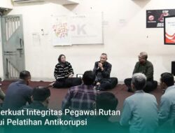 KPK RI PERKUAT INTEGRITAS PEGAWAI RUTAN MELALUI PELATIHAN  KEJUJURAN DAN ANTI KORUPSI