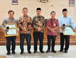 BUPATI UCAPKAN TERIMAKASIH DALAM PERPISAHAN KEDUA PEJABAT PEMKAB MADIUN