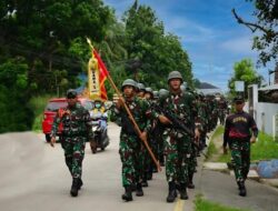 Yonif 320 Kostrad Latihan Hanmars Perkuat Jiwa Korsa dan Ketahanan Fisik