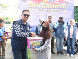 Meriahkan HUT ke-69 Puspenerbal, Dankodiklatal Ikuti Scooter Riding Vespa