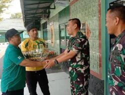 Hari Ulang Tahun Persebaya Surabaya Ke-78, Kodim Surabaya Terima Tumpeng