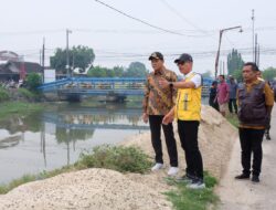 Minimalisasi Banjir Bupati Sidoarjo Lakukan Susur Sungai Mbah Gepuk