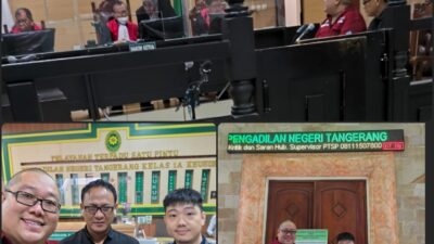 Ketum FERADI WPI : Menyayangkan Kinerja PN Tanggerang Yang Terkesan Lamban