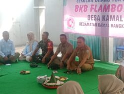 Sertu Budi Santoso Hadiri Pembukaan Sekolah Orang Tua Hebat di Desa Kamal