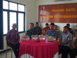 Kodim 0829/Bangkalan Gelar Vidcon Komunikasi Sosial Tingkat Pusat TA. 2025