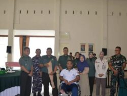 REHABILITASI MEDIK KELILING DI BUKA MAYJEND.TNI RUDY SALADIN,M.A PANGDAM V BRAWIJAYA