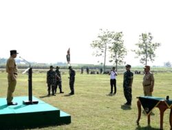 Gladi Upacara TMMD KE- 125 Tahun 2025 Digelar Di Ngusikan-Kudu Jombang