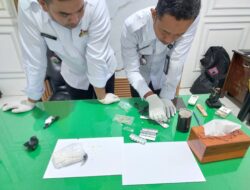 Petugas Lapas Tulungagung Gagalkan Upaya Penyelundupan Narkoba Dengan Dilempar Dari Luar Tembok