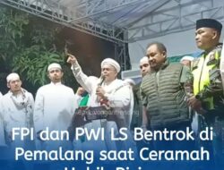 Pengajian yang Menghadirkan Mantan Imam Besar Front Persaudaraan Islam (FPI) Habib Rizieq Shihab di Desa Pegundan, Kecamatan Petarukan, Kabupaten Pemalang, Jawa Tengah, Berujung Kerusuhan