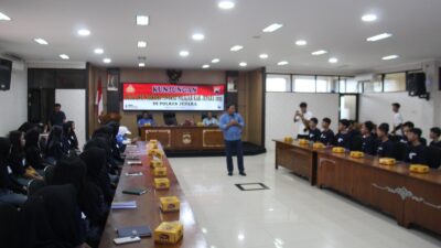 Polres Jepara Terima Kunjungan dari Duta Anti Narkoba Pelajar 2025