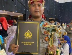 Briptu Adi Qori Kurniawan Raih Juara 3 Lomba Video Edukasi Polri di Hari Bhayangkara ke-79