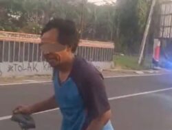 Dugaan Pelaku Begal Payudara di Frontage A. Yani Surabaya Tertangkap