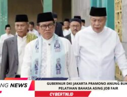 GUBERNUR DKI JAKARTA PRAMONO ANUNG BUKA PELATIHAN BAHASA ASING JOB FAIR