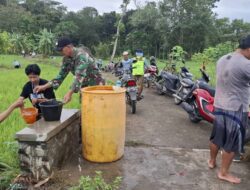 Di Pematang Sawah, TNI Hadir untuk Negeri: Kisah Babinsa Pelda Sunarman Jaga Ketahanan Pangan Trenggalek