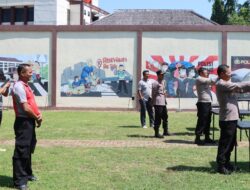 Tingkatkan Keterampilan, Personel Polres Jepara Asah Skill Menembak