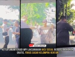 Ketua Umum FERADI WPI Laksanakan Aksi Sosial Berbagi Makanan Gratis, Fokus Sasar Kelompok Rentan