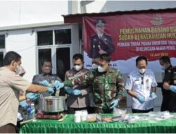 Pemusnahan Barang Bukti Yang Sudah Berkekuatan Hukum Tetap Di Kejaksaan Negeri Pemalang