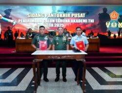 Panglima TNI Pimpin Sidang Pantukhir Pusat Penerimaan Pondasi Penting Integritas Setiap Prajurit Taruna Akademi TNI TA 2025