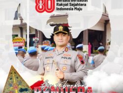 Kapolres Wonogiri Ajak Warga Kibarkan Bendera Merah Putih Selama Bulan Agustus