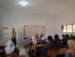 Langkah Jitu Polsek Gondang Cegah Bullying dan Vandalisme, Sosialisasi di SMP Al Basyiir Sragen Disambut Antusias Pelajar