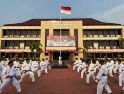 Asah Kemampuan Anggotanya, Polres Jepara Gelar Ujian Beladiri Polri Berkala Semester II 2025