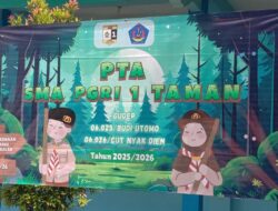 SMA PGRI 1 TAMAN GELAR PENERIMAAN TAMU AMBALAN 2025