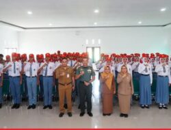 PENYERAHAN CALON PASKIBRA UPACARA HUT KE- 80 KEMERDEKAAN RI 