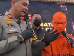 SATRESKRIM POLRES CIMAHI TAHAN AK TERSANGKA KASUS PEMALSUAN AJB  TANAH