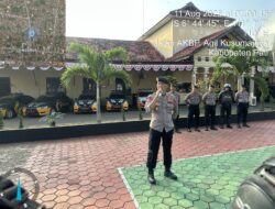 POLRESTA PATI PASTIKAN PLETON RAIMAS SIAP AMANKAN AKSI DAMAI DENGAN PENDEKATAN HUMANIS