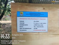 DIDUGA MENYALAHI SPESIFIKASI, PROYEK JALAN KONDANG SARI ARGASUNYA BERNILAI Rp 1,8 MILIAR TUAI SOROTAN – PUPR DAN APARAT DESA BUNGKAM