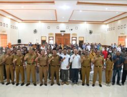 BUPATI MADIUN CADANGAN PANGAN DI LUMBUNG MASYARAKAT 130,40 TON GABAH