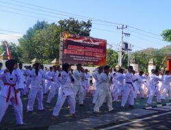 PERTAJAM KEMAMPUAN, PERSONIL POLRES WONOGIRI GELAR LATIHAN BELADIRI POLRI 