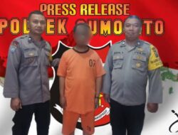 POLISI AMANKAN PELAKU PERCOBAAN PENCURIAN KOTAK AMAL MUSHOLLA 