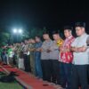 POLRES JOMBANG BERSAMA RATUSAN DRIVER OJOL GELAR SALAT GAIB DAN DOA BERSAMA UNTUK AFFAN KURNIAWAN 