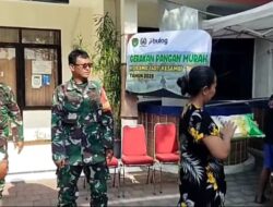 KORAMIL 0614-01/KESAMBI DAN BULOG GELAR GERAKAN PANGAN MURAH DI KOTA CIREBON 