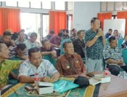 RAPAT KOORDINASI PEMBENTUKAN POSBANKUM DI AULA KANTOR DISPERMADES PEMALANG