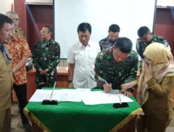 DANDIM 0614/KOTA CIREBON IKUTI RAKOR KEAMANAN DAN KETERTIBAN UMUM, PENANDATANGANAN DEKLARASI DAMAI 