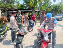 POLSEK SUMBERLAWANG TERTIBKAN 35 KENDARAAN TAK SESUAI ATURAN DI LINGKUNGAN SEKOLAH, CEGAH BISING DAN BAHAYA BAGI PELAJAR 