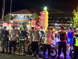 ANTISIPASI GANGGUAN KAMTIBMAS, POLRES JEPARA GELAR PATROLI GABUNGAN