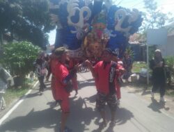 JALAN SEHAT WARGA RT 04/RW 06 P. GRENJENG: MERIAH, PENUH KEBERSAMAAN, DAN DIMERIAHKAN SENI BUROK 