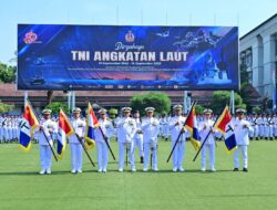 PASMAR 1 RAIH DUA PENGHARGAAN PRESTISIUS PADA PERINGATAN HUT KE-80 TNI AL 