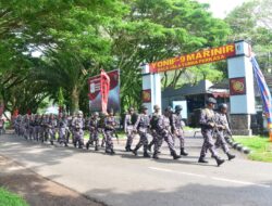 SIAGA BANGSITNAS SERTA ASAH NALURI TEMPUR PRAJURIT YONIF 9 MARINIR LAKSANAKAN HANMARS DAN LATIHAN MENEMBAK 