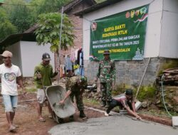 TNI HADIRKAN KEBAHAGIAAN DI TRENGGALEK 