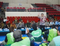 PANGDAM IV/DIPONEGORO HADIRI SARASEHAN BERSAMA OJOL DAN ASK DI GOR JATIDIRI SEMARANG