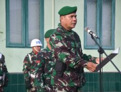 KODIM 0213/NIAS GELAR UPACARA 17 SAN BULAN SEPTEMBER 2025