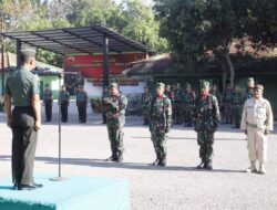 KASDIM BELU MAYOR KAV YATMAN PIMPIN UPACARA BENDERA 17AN BULAN SEPTEMBER TAHUN 2025