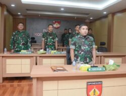 KASDAM IV/DIPONEGORO IKUTI RAKORNIS TMMD KE-126 TA 2025 SECARA VIRTUAL, KODAM IV/DIPONEGORO RAIH PRESTASI DI TMMD KE-125