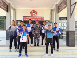 Danyonmarhanlan VII Kupang Terima Kunjungan Atlet Beladiri Binaan
