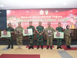 Dandim 1705/Nabire Raih Juara I Dansatgas Terbaik TMMD Ke-125 dan Jurnalis Inews TV Jayapura Raih Juara I