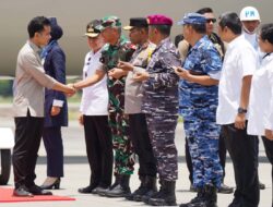 Pangdam XVII/Cenderawasih Bersama Forkopimda Sambut Kedatangan Wapres RI